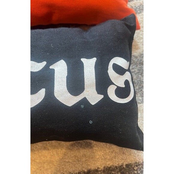 Target Halloween Hocus Pocus Pillow Home Decoration Black and Orange - Picture 2 of 6